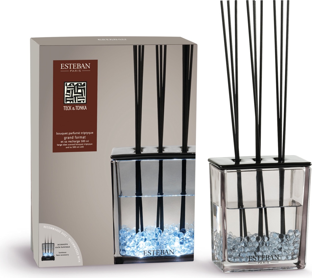 10653704 Esteban Аромадиффузор Тек и Тонка, 500мл Стекло 