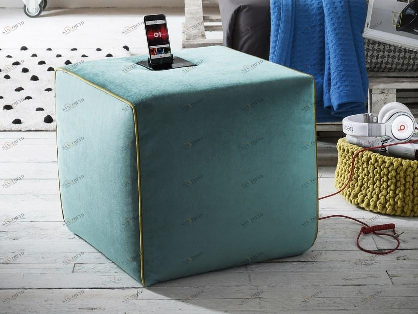 Felis Бархатный пуф с док-станцией Complements sun-id-1438376