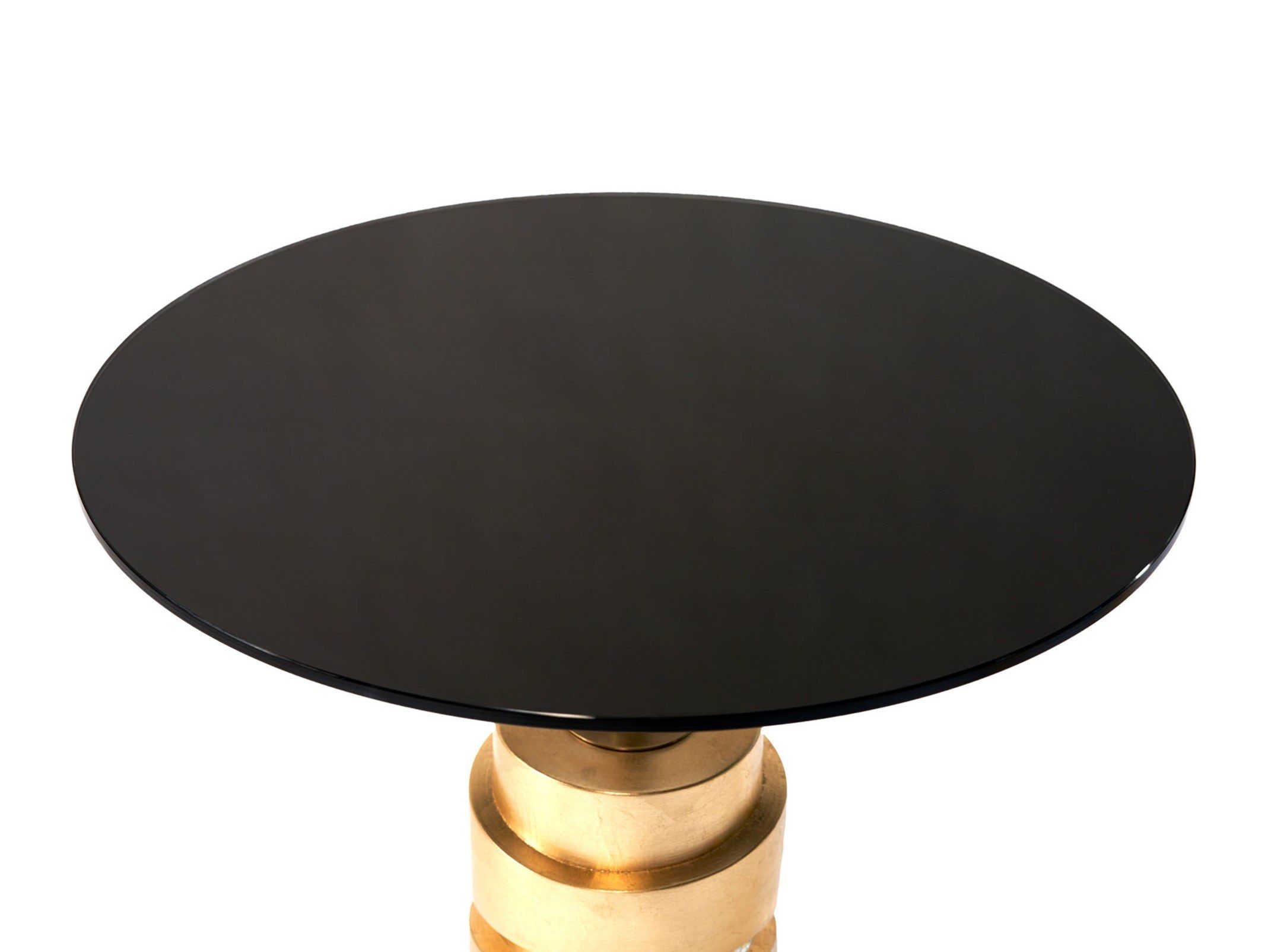 Высокий круглый стеклянный журнальный столик MARIONI Cyl ARCH-00041785 - Вид №1