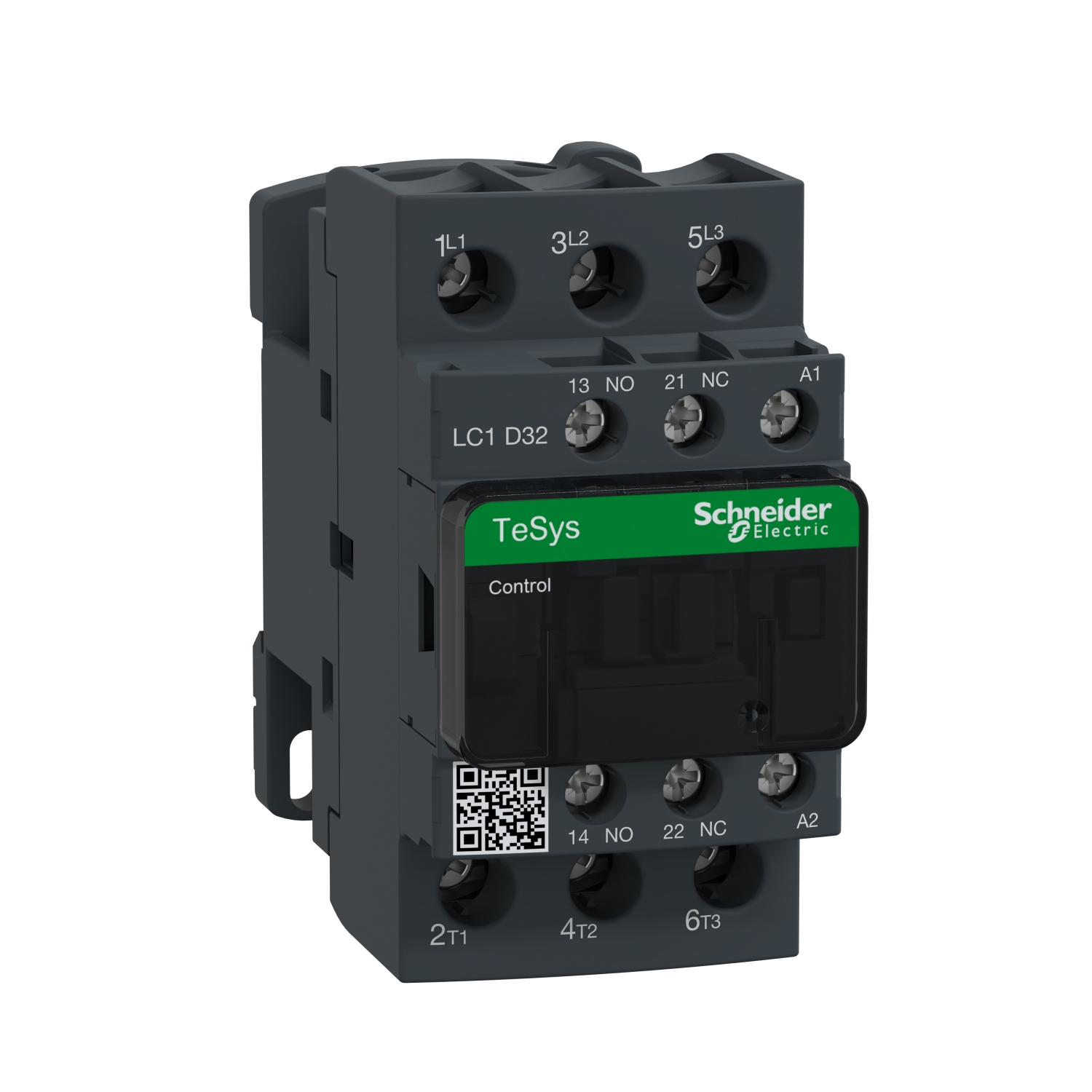 LC1D32Q7 Контактор LC1D 3P 32А 440/380В AC 15кВт Schneider Electric TeSys 
