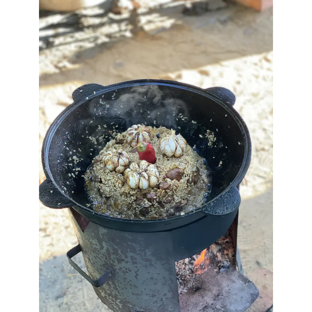 Казан Santreyd для идеального плова на костре 8 л 87936385 STLM-0076298 - Вид №3