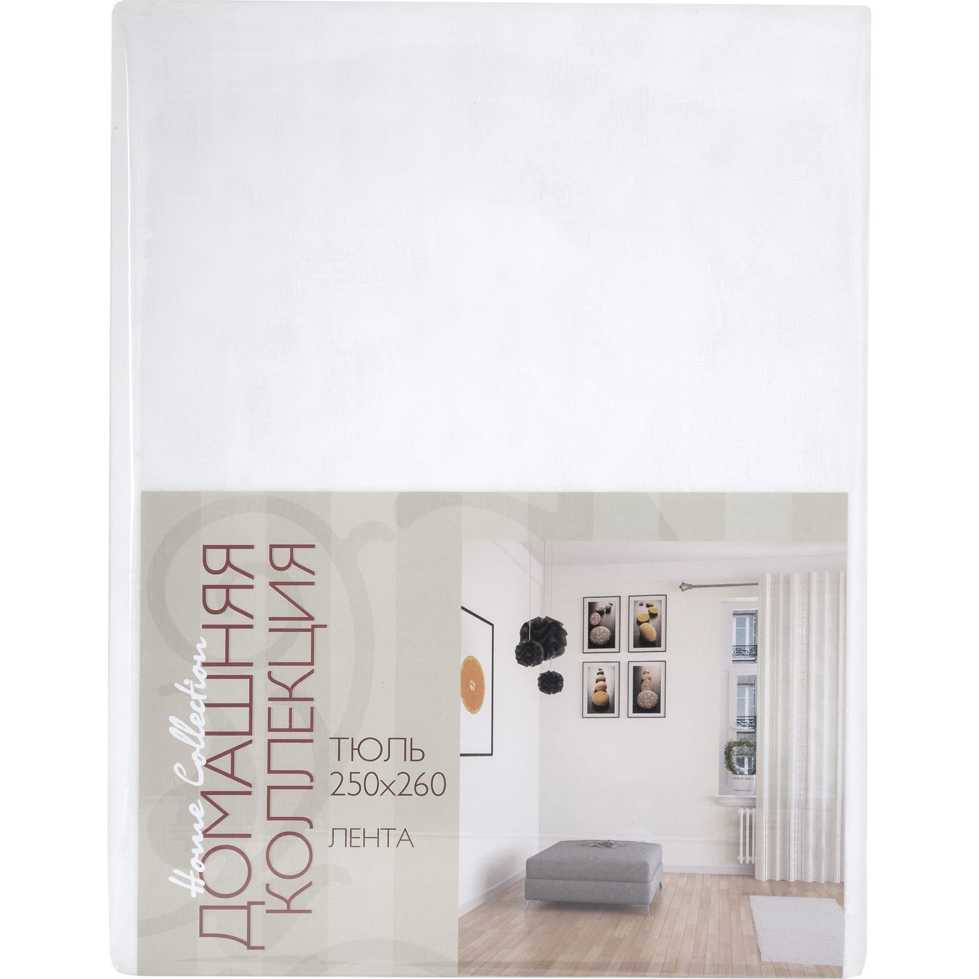 82305175 Тюль на ленте «Лепестки», 250x260 см, цветы, цвет белый Santreyd  - Вид №6