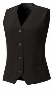 62872 Жилет  женский BLACK El-Risto  Одежда для официантов  размер 44