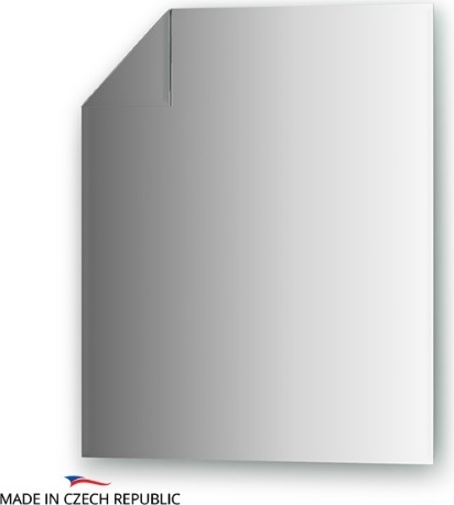 Cz 0808 Зеркало с фацетом 10 мм с зеркальными декоративными элементами 50Х60 см FBS Decora