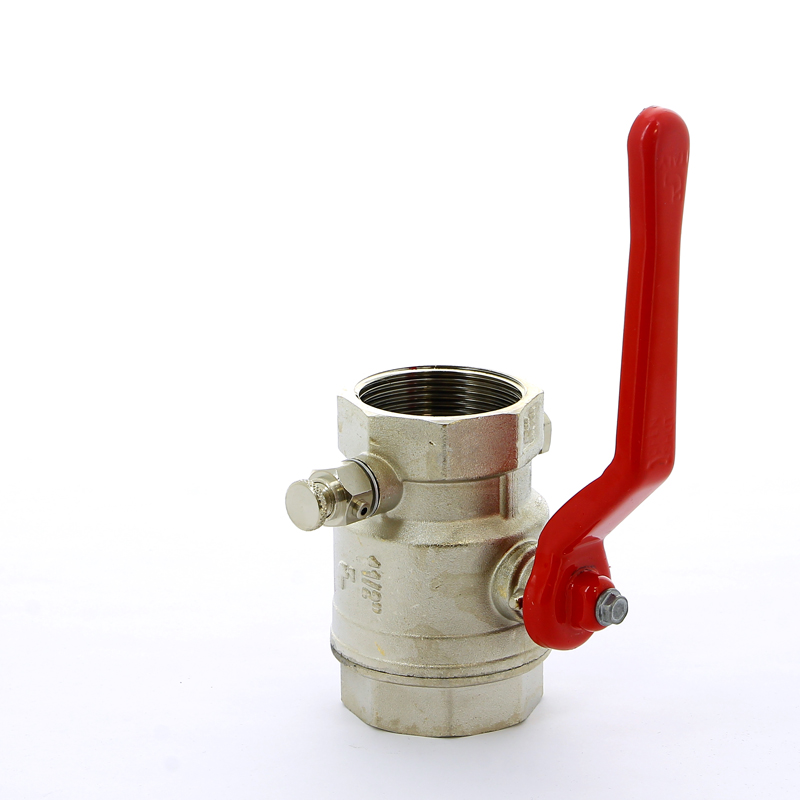 Кран шаровой ВВ с заглушкой и дренажным вентилем рычаг ITAP 1"1/2 115112 - Вид №1