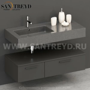 T11552CF2 Столешницы для использования в сочетании с тумбами и открытыми тумбами 115 см коричневая Globo ARREDO WOOD Италия