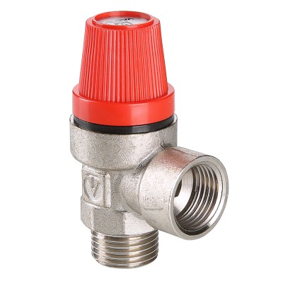 VT.496.N.0430 Клапан предохранительный никелированный Valtec 1/2", 3 бара 