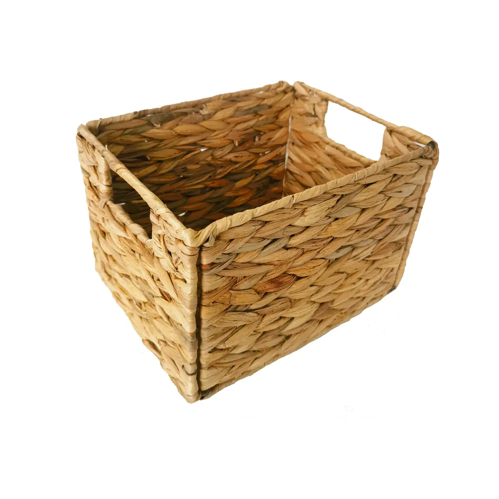 SPACEO Корзина для хранения из водяного гиацинта с текстильной подкладкой 89344361 Kub STLM-1484059
