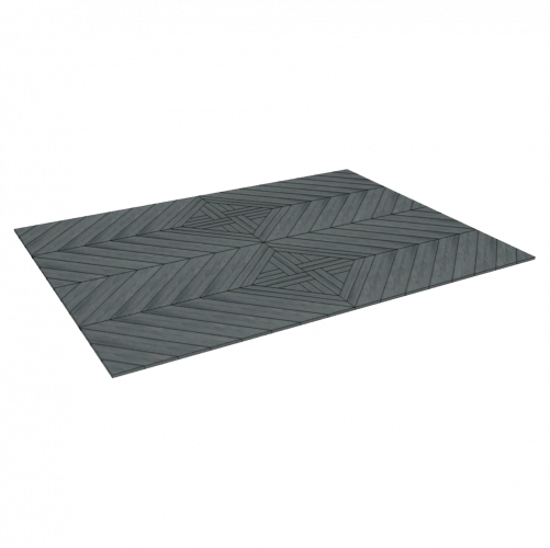 Паркет Ёлка Da Vinci Французская Со Вставкой Медео Дуб Любая на выбор (Гладкая) 570х100 мм 2600700059 - Вид №1