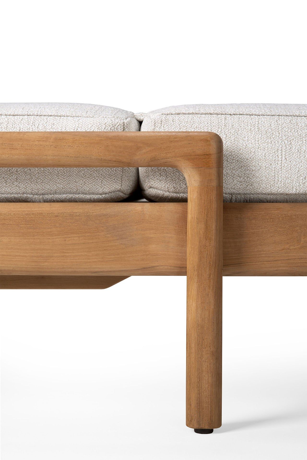 Садовая кровать с откидной спинкой из тикового дерева с колесами Ethnicraft Джек ARCH-00096515 - Вид №22