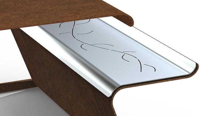 Metalco Стол для пикника Corten ™ sun-id-1429425 - Вид №1