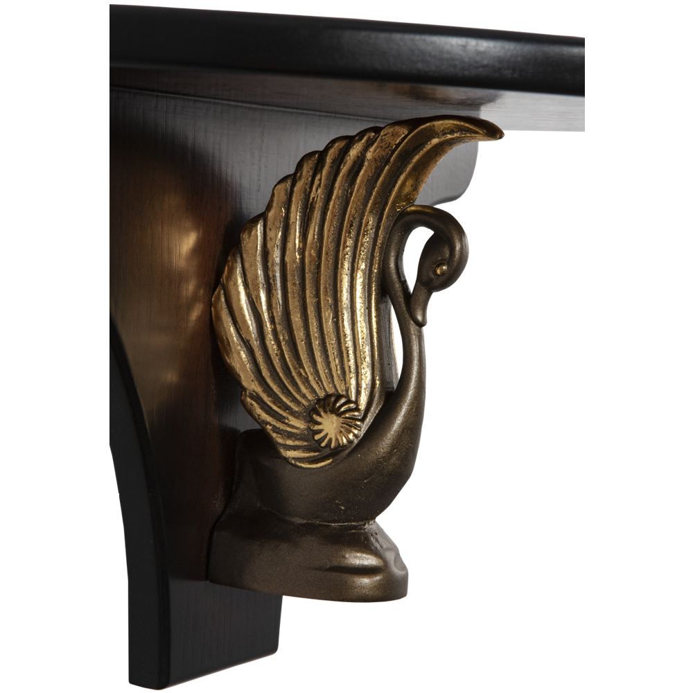 13072 Полочка Арго малая Орех BOGACHO 4627179652265 - Вид №2