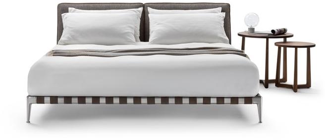 Flexform Двуспальная кровать из ткани Gregory sun-id-1407347 - Вид №3