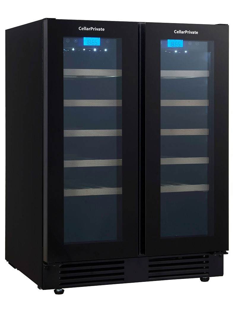 9165724 Винный шкаф CellarPrivate CP042-2TBH черный CELLAR PRIVATE STDN-0007431