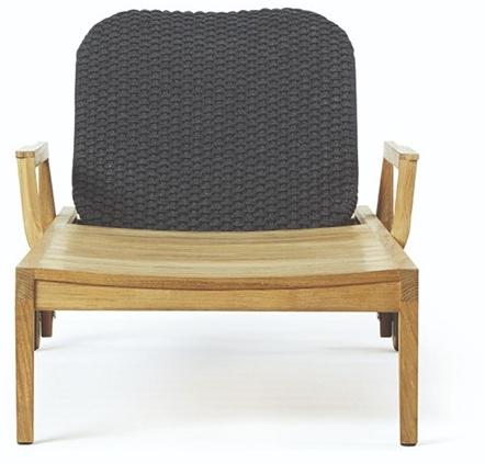 Ethimo Садовая кушетка из тикового дерева Knit Knitle01 - Вид №2