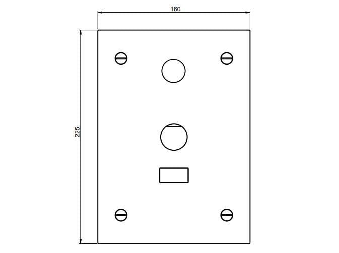 Встроенный электронный смеситель для душа Rubinetterie Frattini 98750 ARCH-00017637