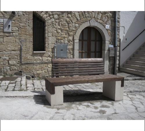 Manufatti Viscio Деревянная скамейка со спинкой  Cc 33  - Вид №3