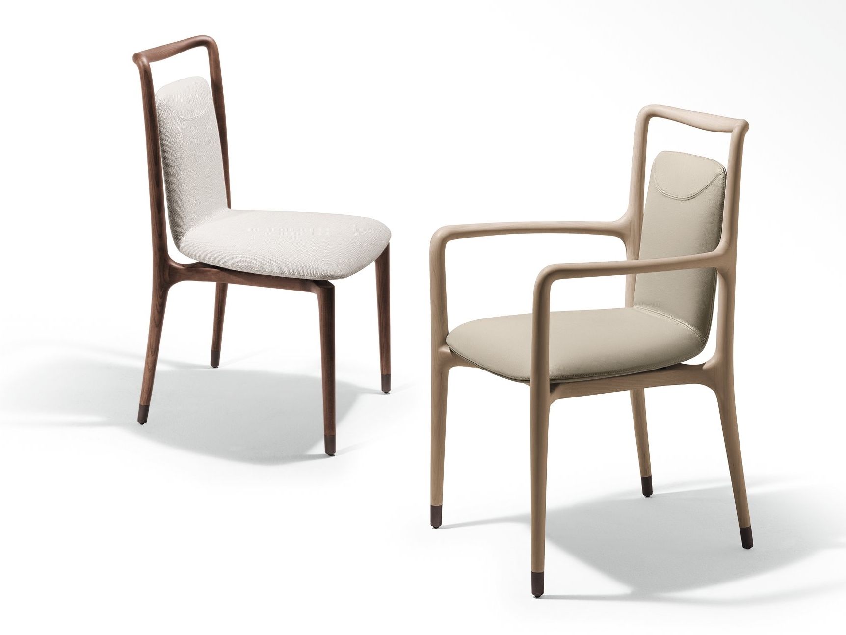 Кожаный стул с подлокотниками Giorgetti IBLA ARCH-00144815 - Вид №2