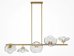 Металлический подвесной светильник