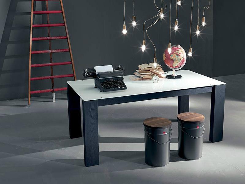 Fimar Раздвижной прямоугольный стеклянный стол sun-id-1458690 - Вид №2