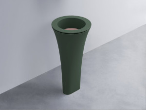 AMLA45-MU+AMPILT-CP+AMCOLT-MU Раковина Amedeo Tondo отдельностоящая cielo Enjoy + Amedeo