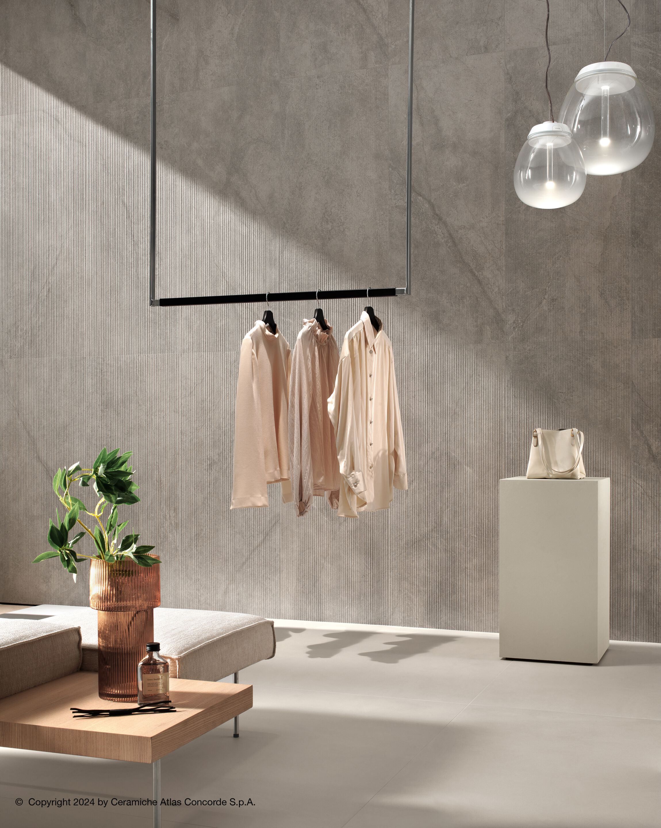 Трехмерная облицовка керамогранита с мраморным эффектом для интерьера Atlas Concorde ARCH-00125054 - Вид №19