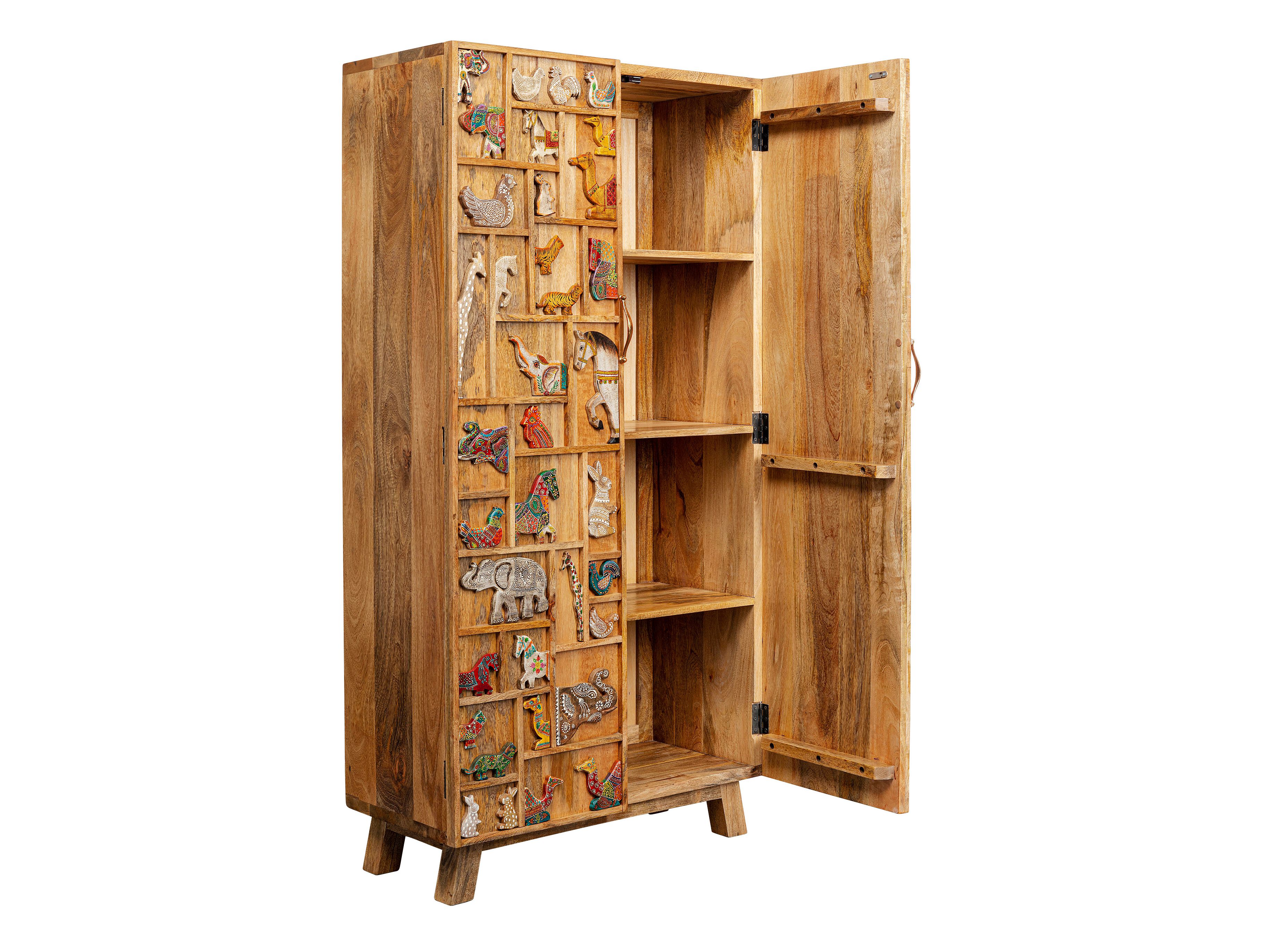 Шкаф из манго KARE Design зоопарк ARCH-00015449 - Вид №1