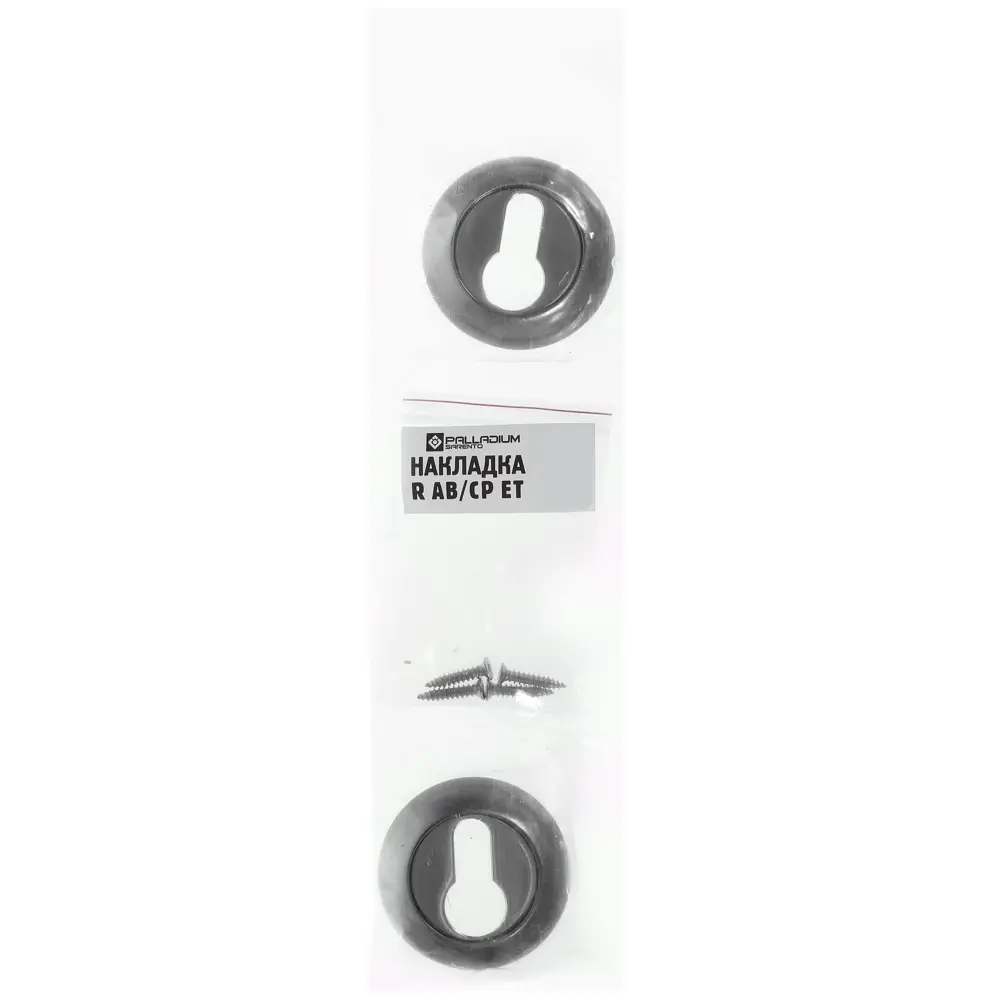 Накладка на цилиндр Palladium R AB/CP ET ЦАМ цвет античная бронза/хром 2 шт. 82004542 STLM-2052350  - Вид №2