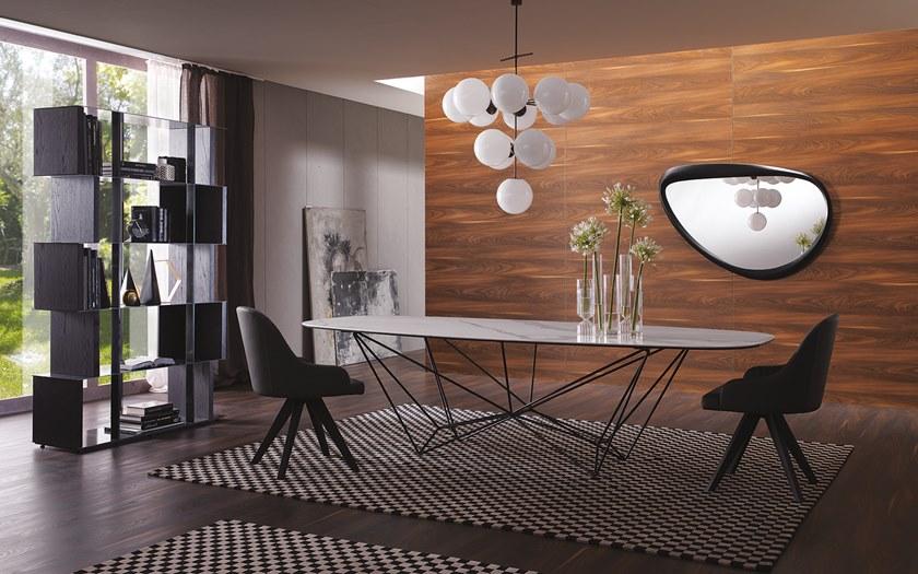 Ozzio Italia Книжный шкаф отдельно стоящий модульный  X028  - Вид №1