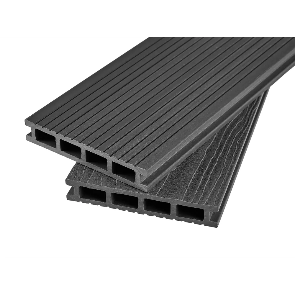 Террасная доска ДПК Groentec цвет Серый 145x25x4000 мм 0.58 м² STLM-2089831 - Вид №2