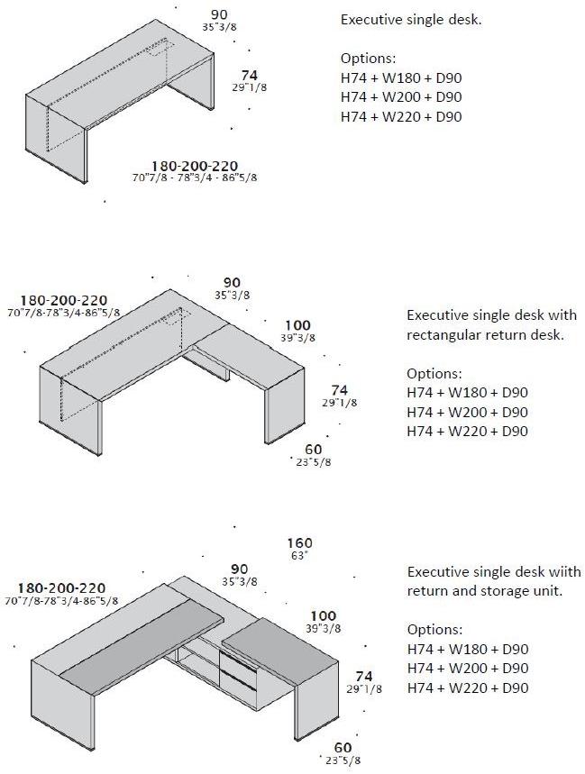 ESTEL GROUP Рабочий стол из дерева и кожи sun-id-1475313 - Вид №6