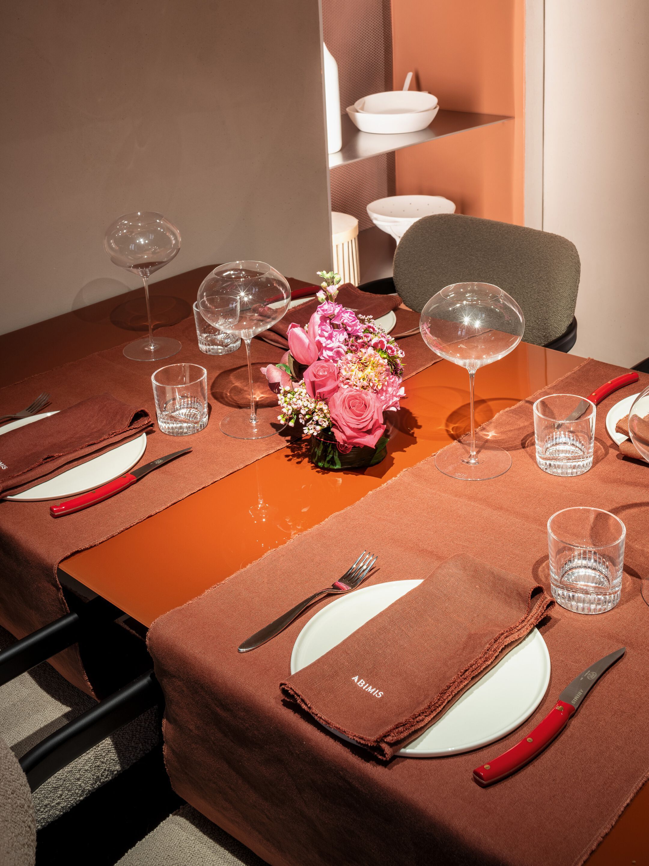 Набор ножей из нержавеющей стали ABIMIS лезвия ARCH-00091020 - Вид №1