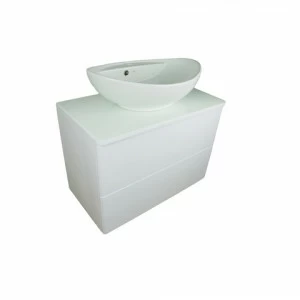 Orange Ot-75TuGLASS+G60 Тумба подвесная Otto c раковиной Гамма 600