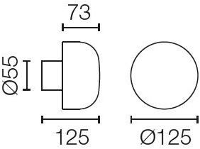 Flos Светодиодный уличный настенный светильник Outdoor collection - terra sun-id-1478624 - Вид №4