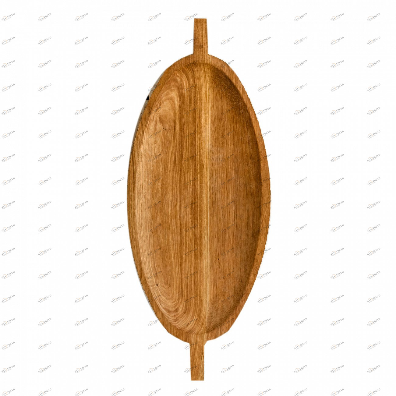 Поднос овальный 30x70 см коричневый FUGA ECO WOOD 123607 Коричневый 