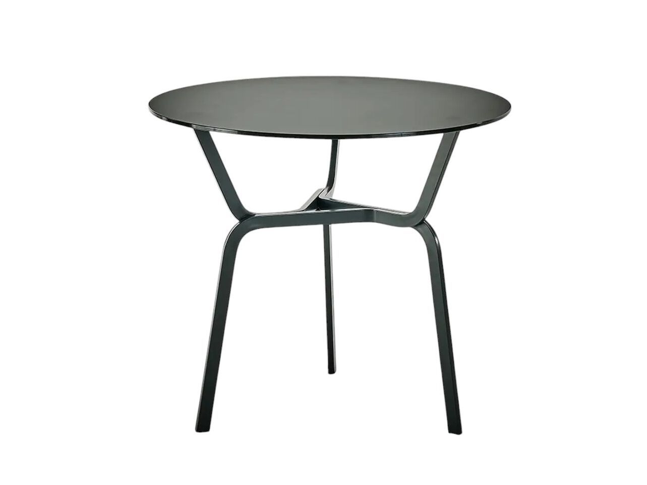 Круглый стол из хрусталя и алюминия BALERI ITALIA корни ARCH-00063756 - Вид №1