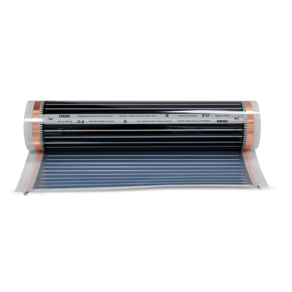 Инфракрасная пленка для теплого пола Dilwis 1 м2 140 Вт STLM-2147499 - Вид №1