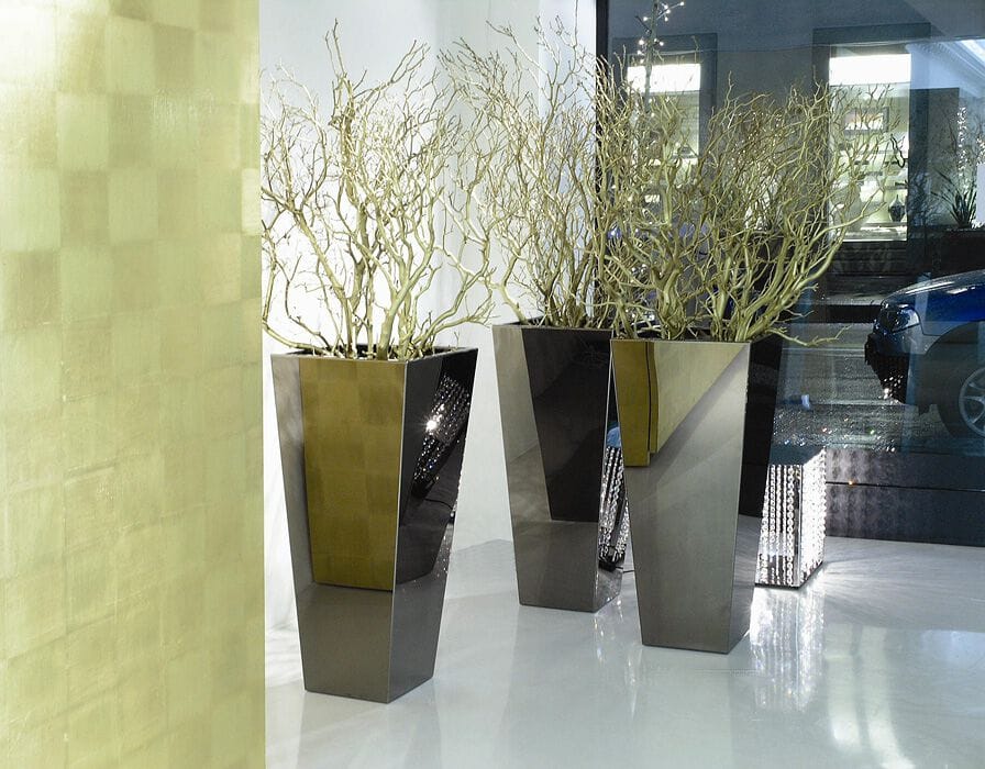 Стальной садовый горшок / горшок Crestani 2000 BLOOM ARCH-00124122 - Вид №1