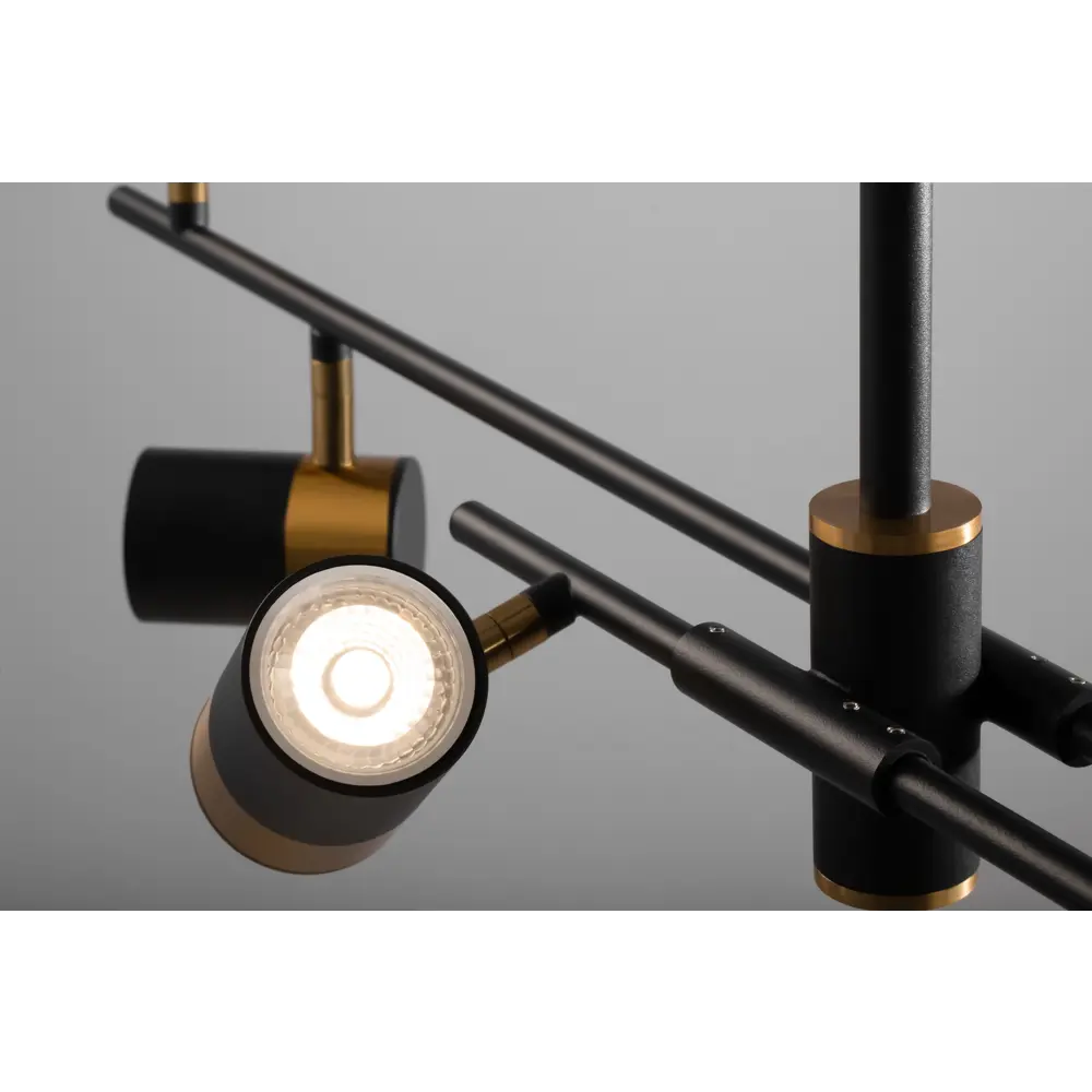 Подвесной светильник Freya Enzo - стильная черная люстра на планке 88241773 STLM-0922078 - Вид №7