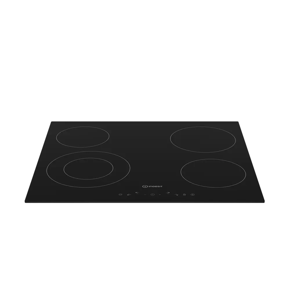 Электрическая варочная панель Indesit IRT 260 58x52 см 4 конфорки цвет черный 89376456 STLM-2209561  - Вид №3