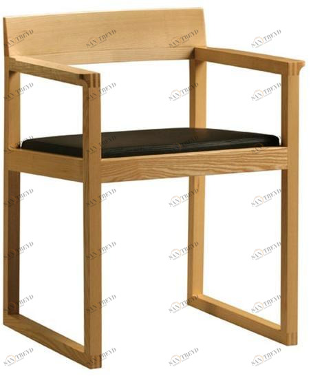 Morelato Стул из вишневого дерева с подлокотниками Contemporaneo Art. 3891