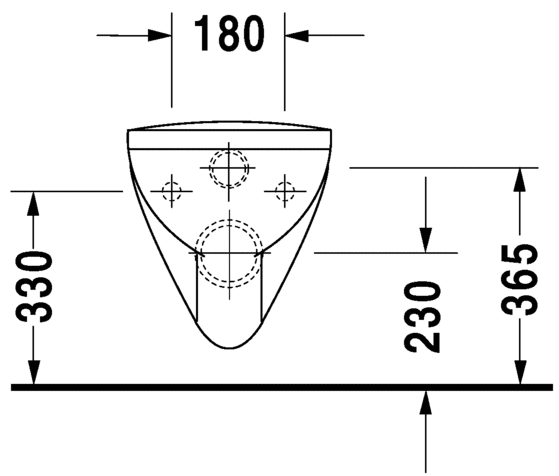 0190092000 Подвесной унитаз настенный Белый Duravit Architec Германия - Вид №3