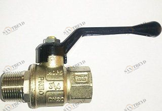 Кран шаровый TIEMME  3/4" ВН ручка URAGANO 2200051