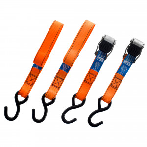 11990484 Набор ремней с карабинами 2.5х215 см, 2 шт.
