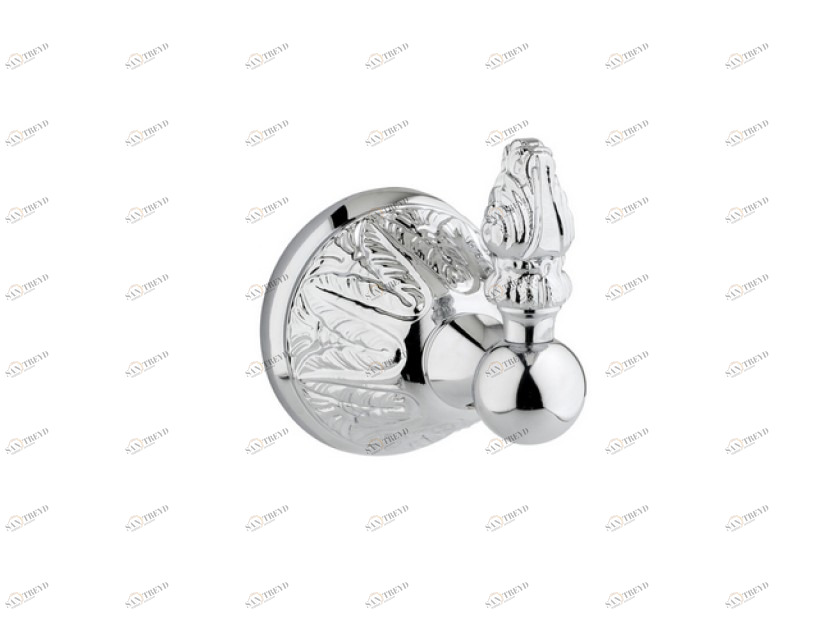 230075.B000.53 Крючок для халата Хром с черной патиной Mestre Versailles