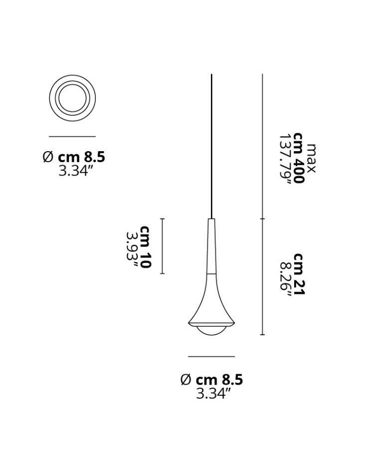 Studio Design Rain SO 156003 copp.bronze светильник подвесной линзованный Studio Italia Design 110488 - Вид №6
