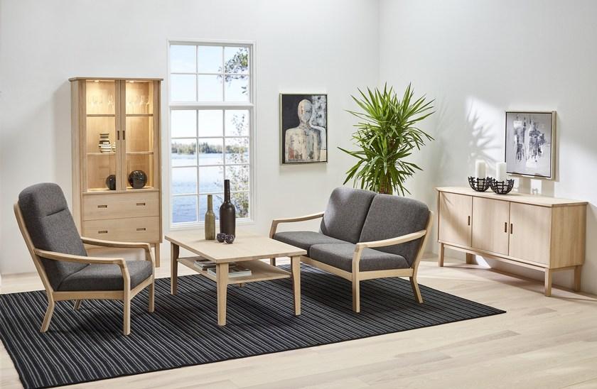 Dyrlund Прямоугольный деревянный журнальный столик sun-id-1448386 - Вид №2