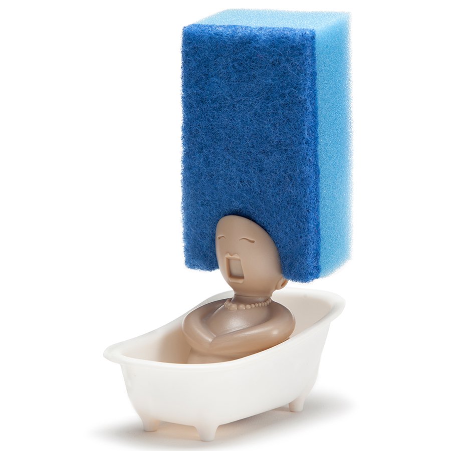 Держатель для кухонного скребка бежевый Soap Opera PELEG DESIGN ДИЗАЙНЕРСКИЕ 00-3871463 Бежевый;белый;коричневый  - Вид №5