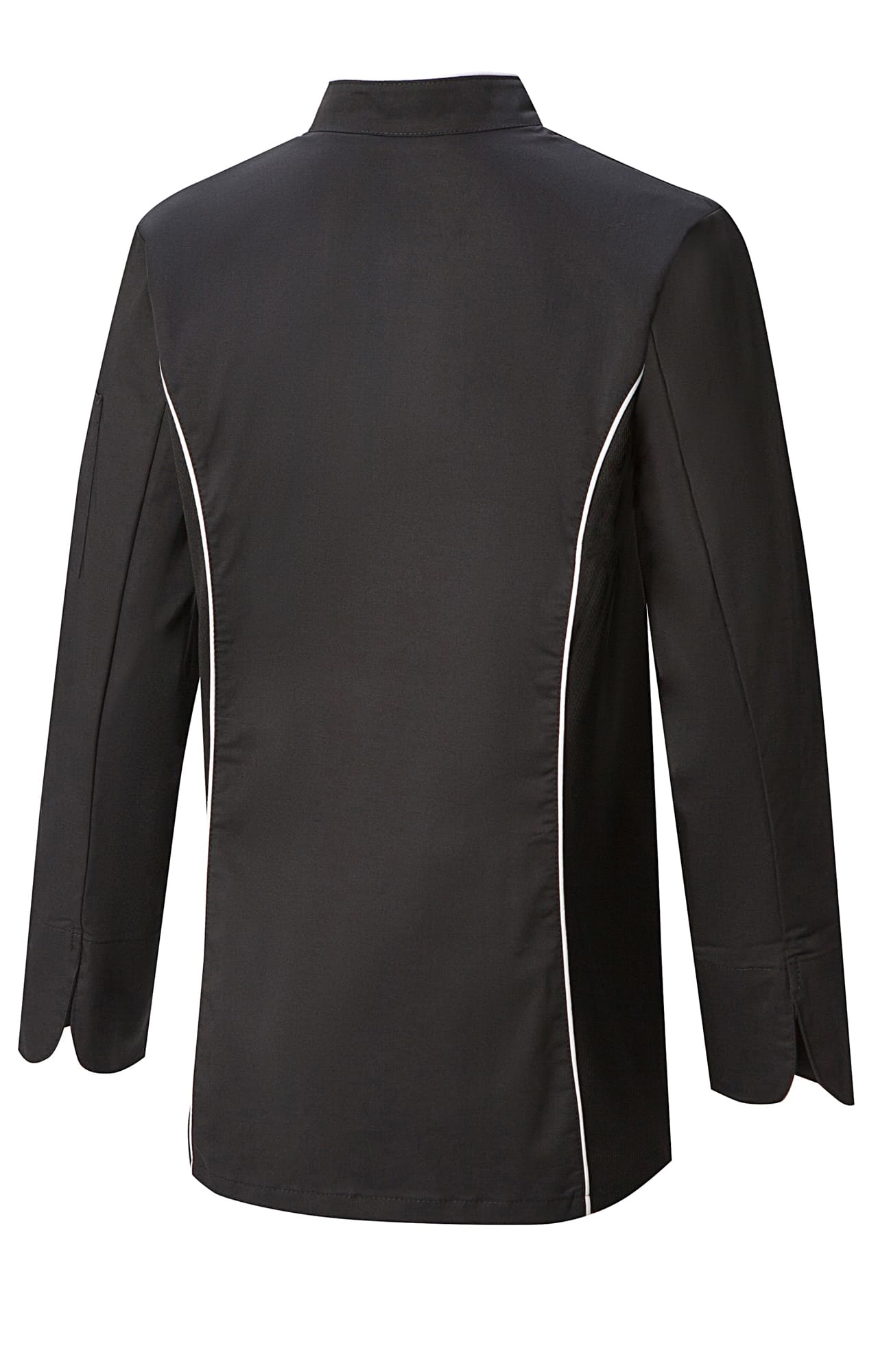 67685 Китель поварской женский цвет black (черный) RICON  Одежда для поваров  размер 52 (XXL)  - Вид №2