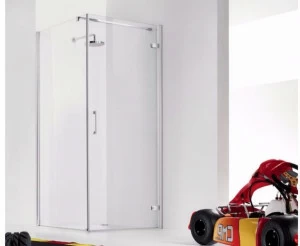 INDA® Душевая кабина стеклянная с распашной дверцей Praia design